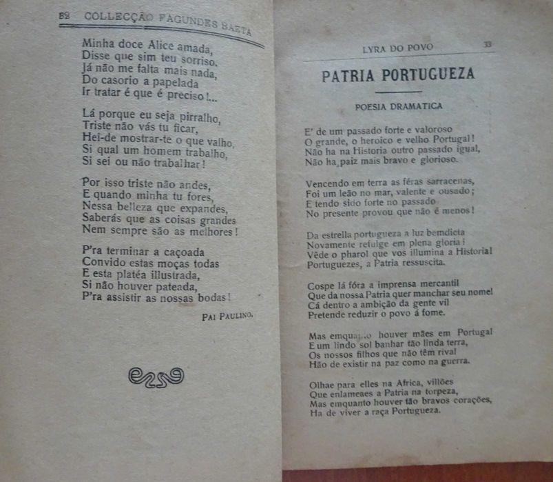 Lyra do Povo - Ano Edição 1926