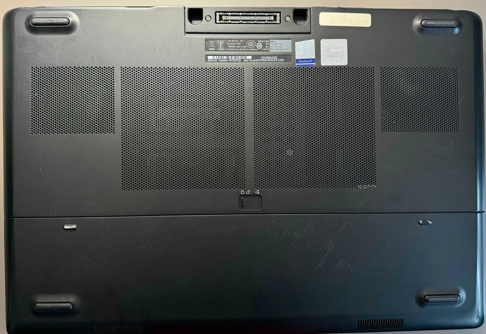 Laptop Dell Precision 7720 i7-7820HQ, mobilna stacja robocza