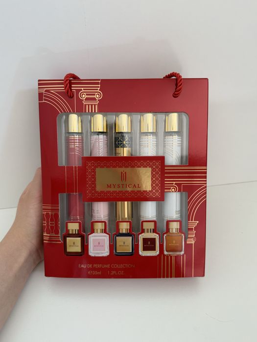 Zestaw 5 perfumetek bacarat
