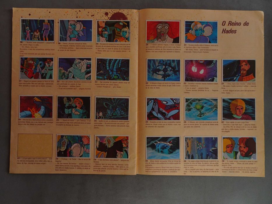 Caderneta de cromos Ulisses 31 - Disvenda (faltam 112 cromos)