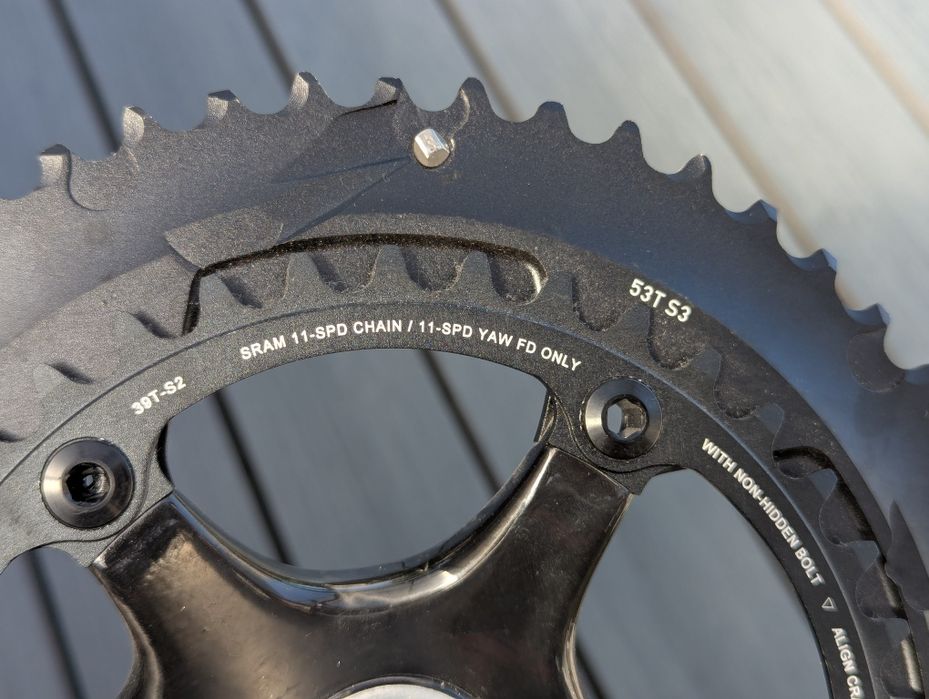Prawe ramie korby Sram RED22 EXOGRAM GXP 2.2 11 SPD / 172,5 mm / 130BCD | 53/39T