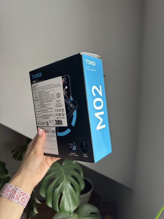 Стабілізатор для телефону TOKQI-M02 з пультом та підсвідкою