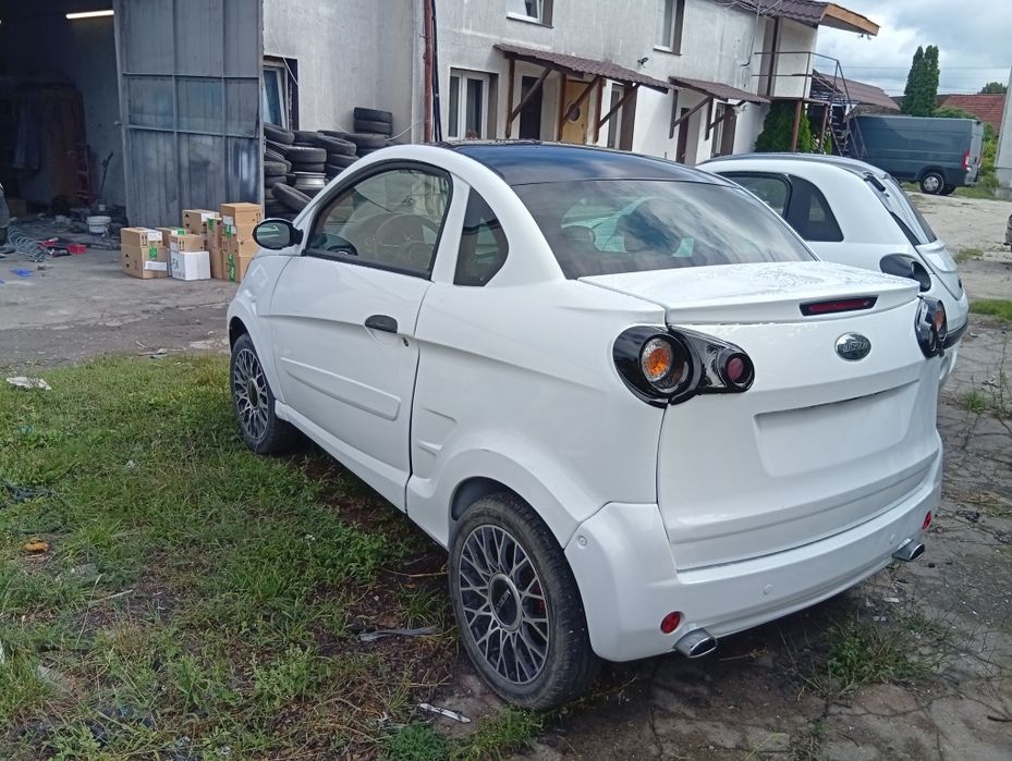 Klapa tył bagażnika microcar  f8c Ligier jsrc  szyba karoserii