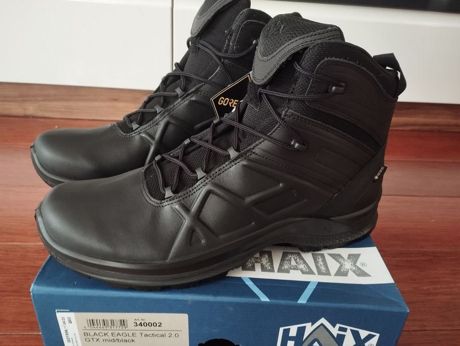 Buty Taktyczne Haix Black, nowe - rozm 46