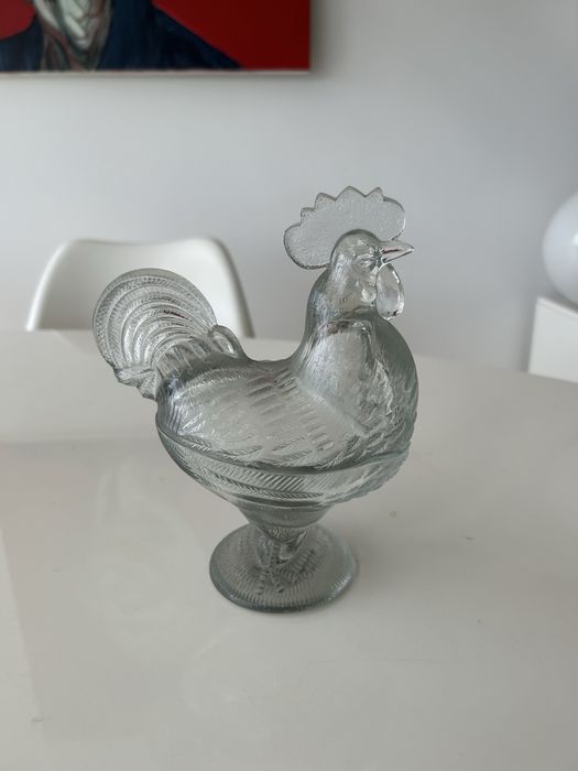 Taça de Vidro Galo
