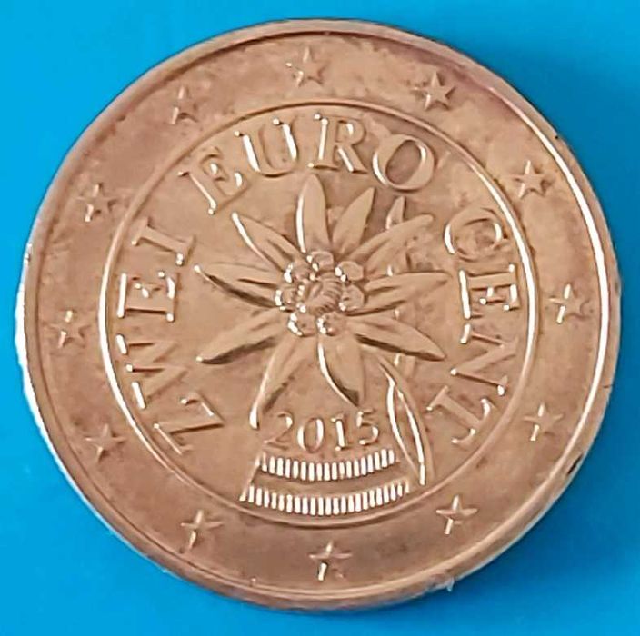 2 Cêntimos de 2015 da Áustria
