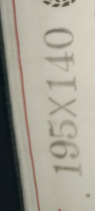 Colchão ortopédico Lusocolchão 195x140