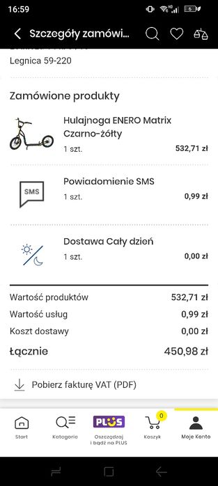 Hulajnoga Enero matrix