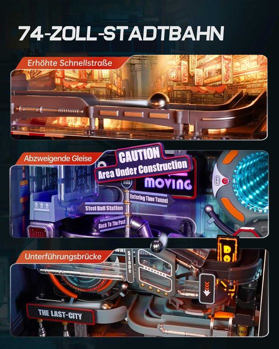 ROBOTIME Tor Kulek 3D Do Składania Podświetlany Model MR01S