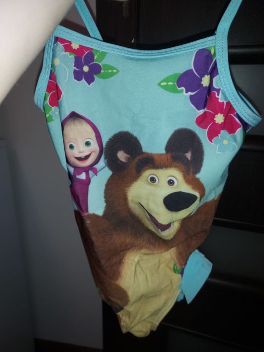 Kostium strój kąpielowy jednoczęściowy Masza 110/116