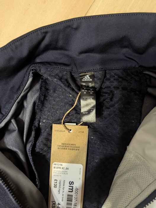 Kurtka damska softshell cienka Adidas Xterior XC nowa 34 XS