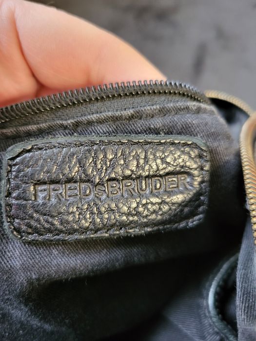 Oryginalny skórzany plecak FREDsBRUDER skóra naturalna