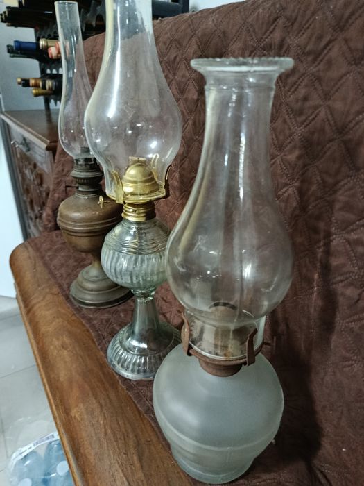 Candeeiros a Petróleo antigos