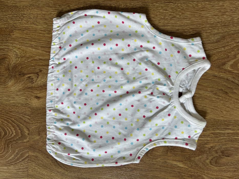 Bluzka Bluzeczka dziewczęca w kropki Rozmiar 62 cm