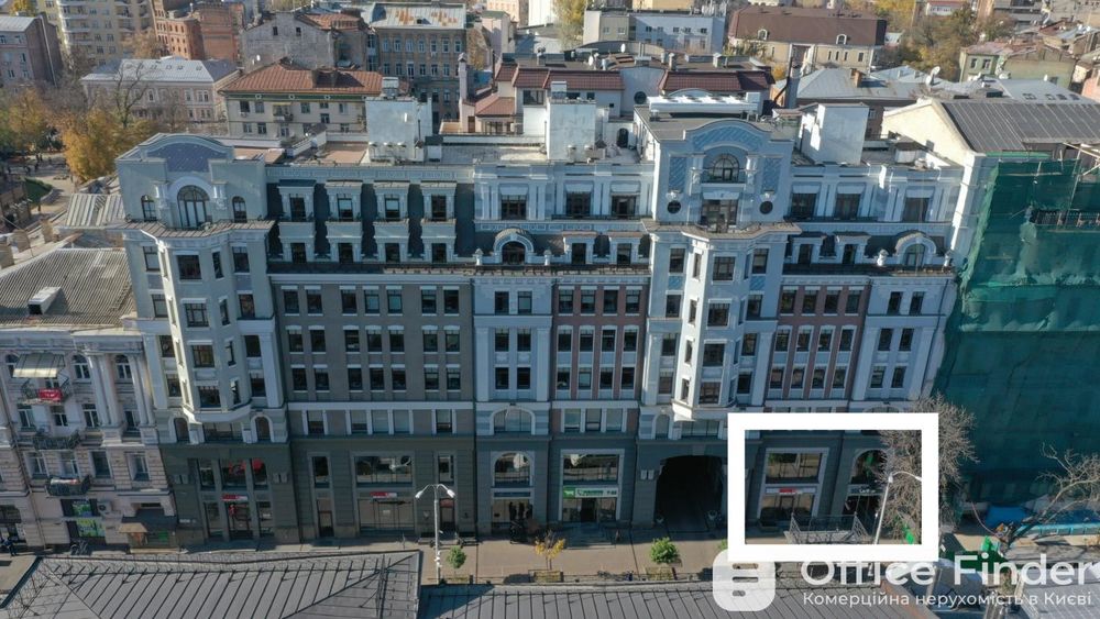 Комерційне приміщення 257 кв.м на 1 поверсі вул. Володимирська, 38