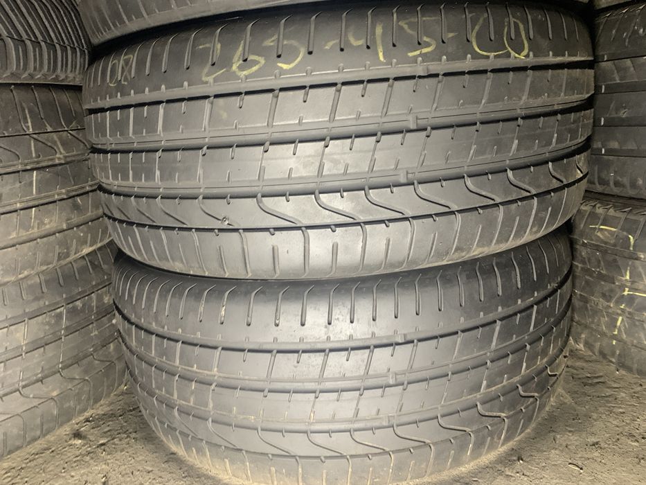 шини б/у літо 265/45 20 Pirelli PZero Комплект , ПАРА