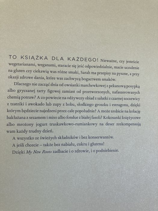 Kuchnia roślinna My new roots Sarah Britton