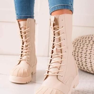 Buty workery bezowe 36-41