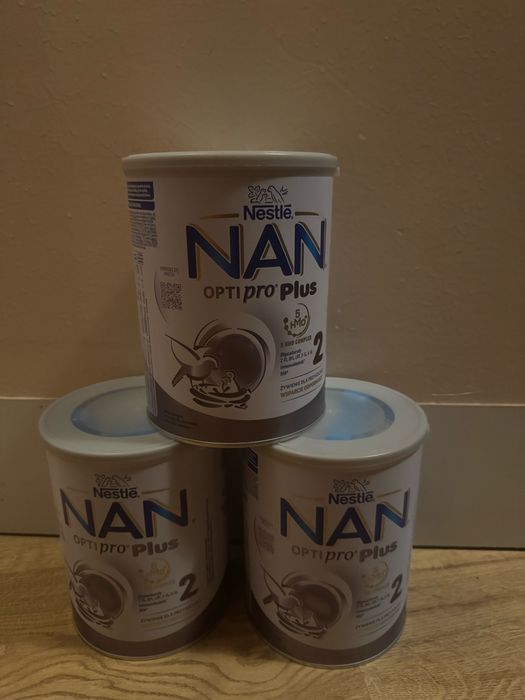 Nan opti pro plus 2 mleko modyfikowane 3x