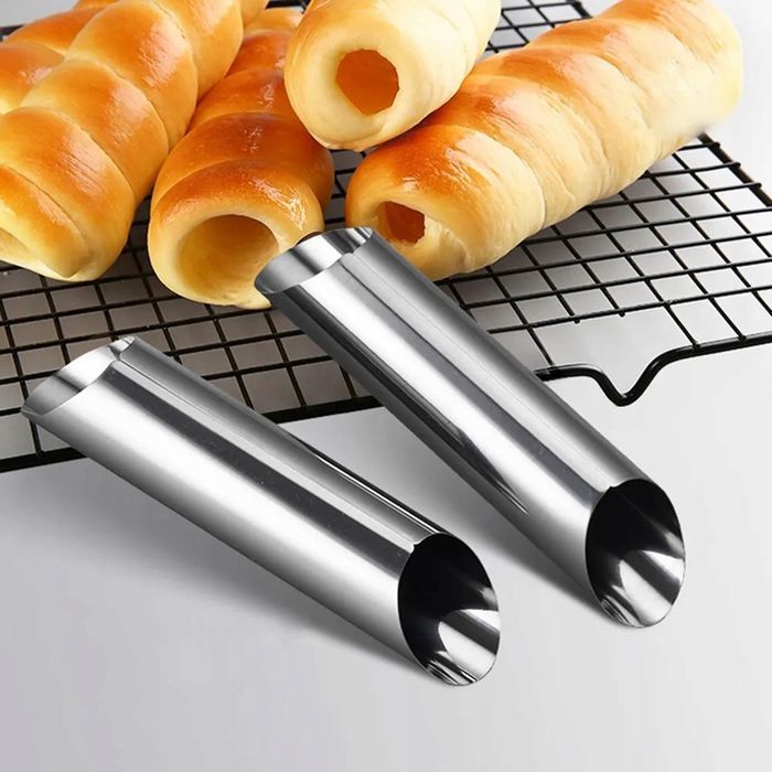 3x foremki rurki do rurek z kremem ciastek XXL