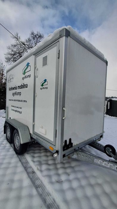 Wynajem mobilnej kotłowni olejowej o mocy 230 kW