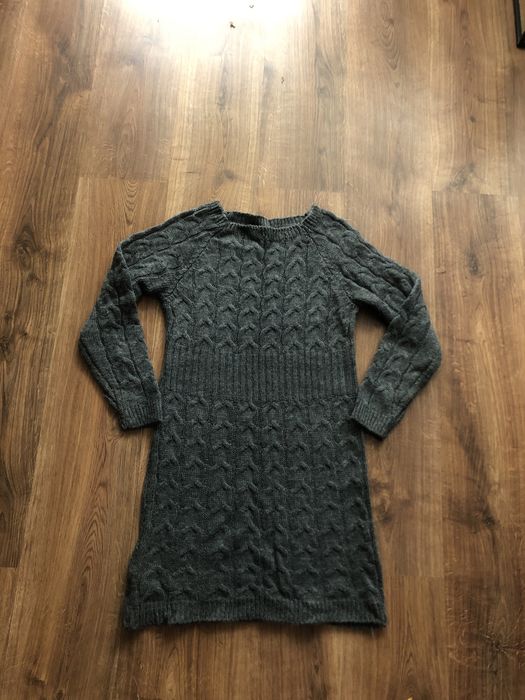 Sweter sukienka wełniana