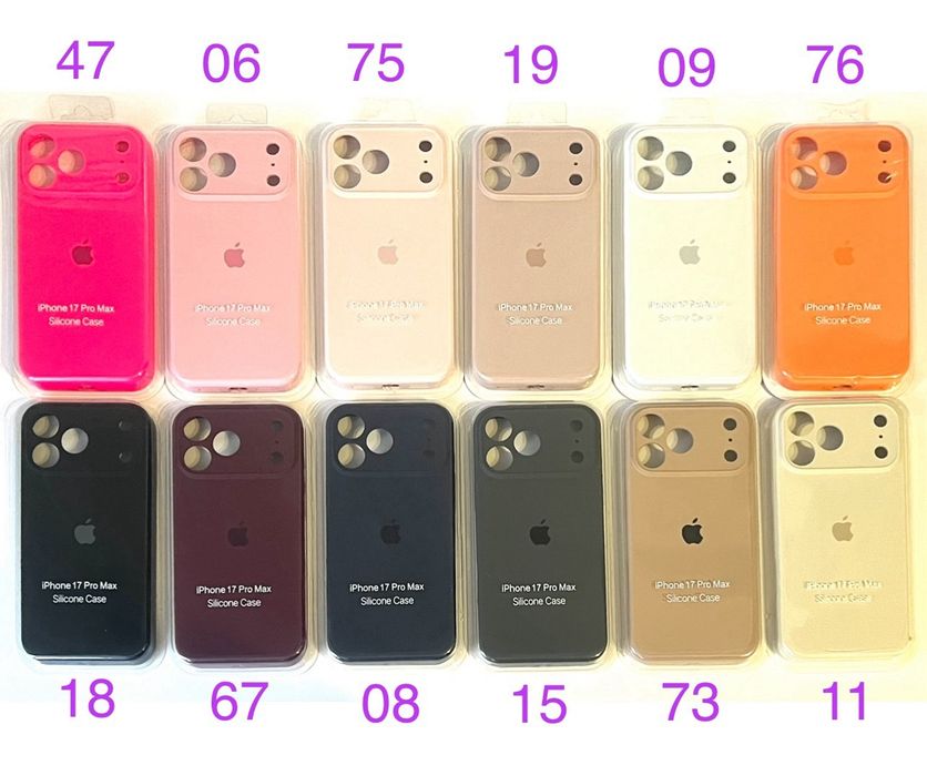 Чохол на айфон 17 PRO - 18 PRO MAX Full camera силіконовий для iPhone 17 / 18 Серії