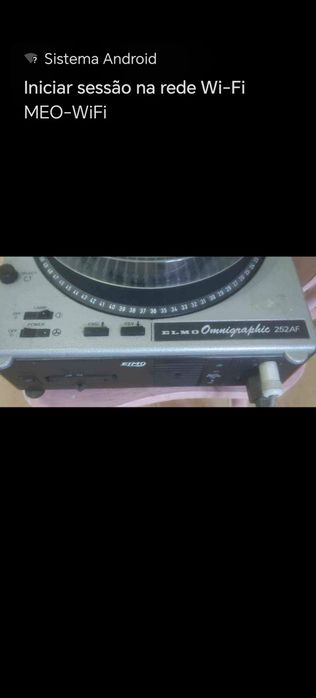 Vendo elmo omnigraph 252e slide projector