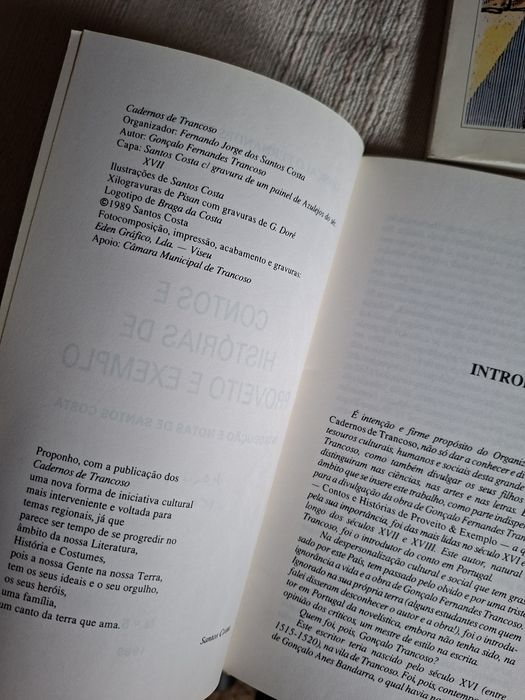Trancoso concelho história e cultura seis livros