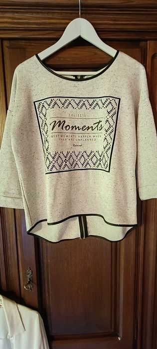 Ciekawa bluzka bawełna L/XL