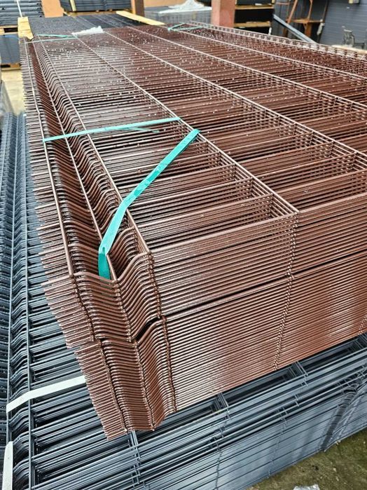 PRODUCENT Ogrodzenie panelowe 3D 2D h- 123cm Panel, Podmurówka