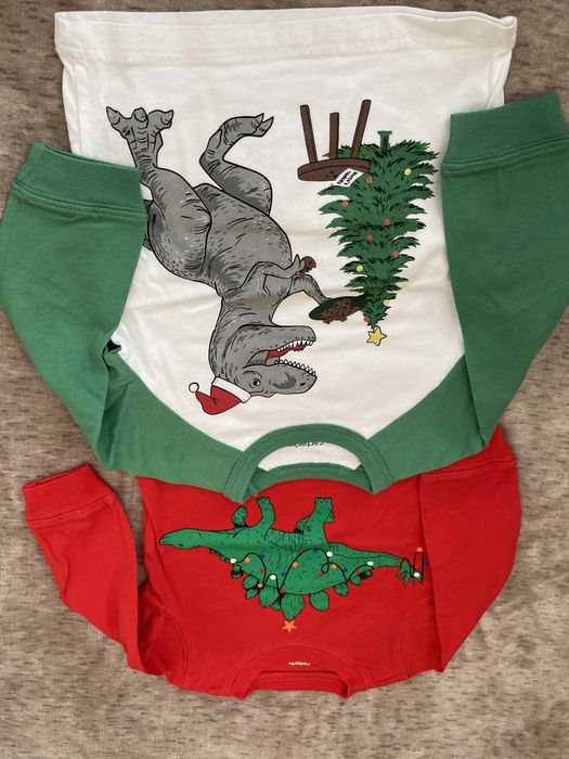 Bluzki świąteczne Carters 12m / 80cm