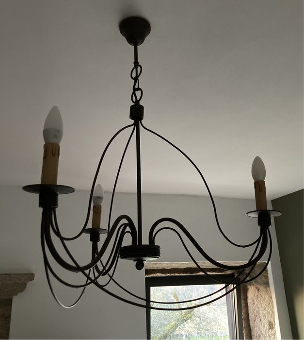 Candeeiro estilo rústico64552764545283122