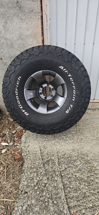 5x Jantes Excel 4x4 15 pneus bf 35