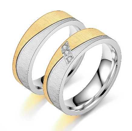Alianças em Aço Inoxidável de longa duracão