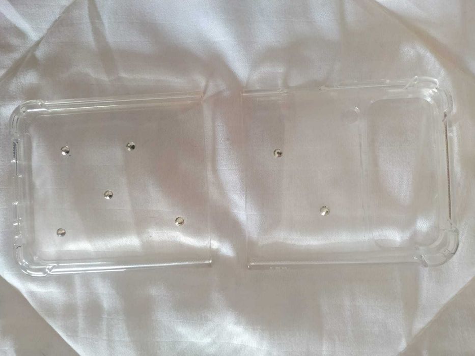 Capa Transparente com Brilhantes para Samsung Galaxy Z Flip 464729676475778123