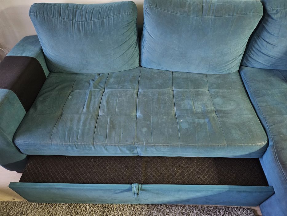 Sofá com chaise Long