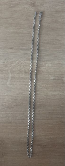 Łańcuszek pancerka srebrny próba 925 - 50cm (9 gram)