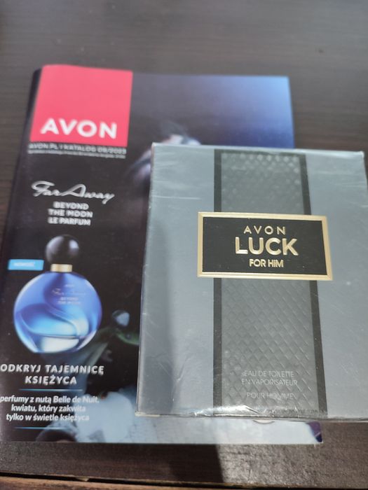 Avon Luck For Him nowe zafoliowane 75 ml Prezent