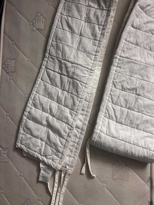 Proteções/tecidos, como novo, para grades da cama/berço