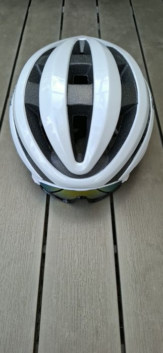 Kask rowerowy okulary gratis
