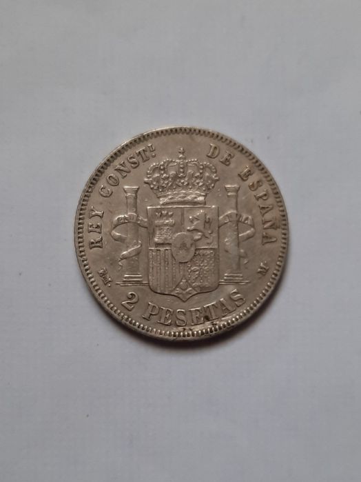 Espanha Monarquias  moedas em Prata