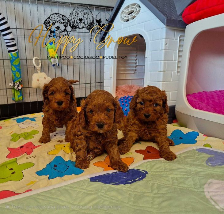 Pudel mini,  Cockapoo F1B