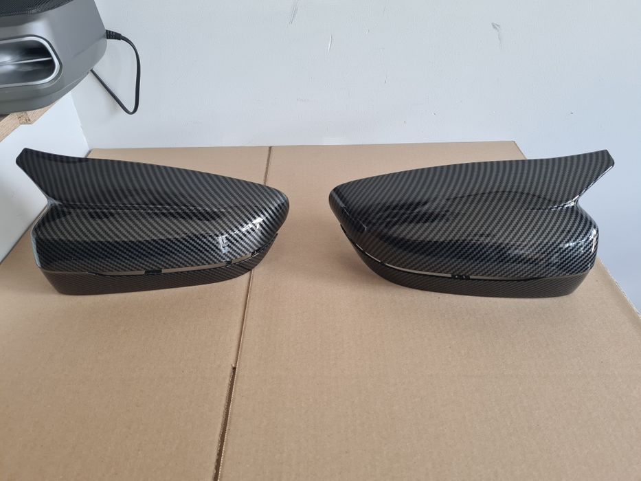 Nakładki na lusterka carbon do BMW wersji G 3, 4, 5, GT6, 7, 8