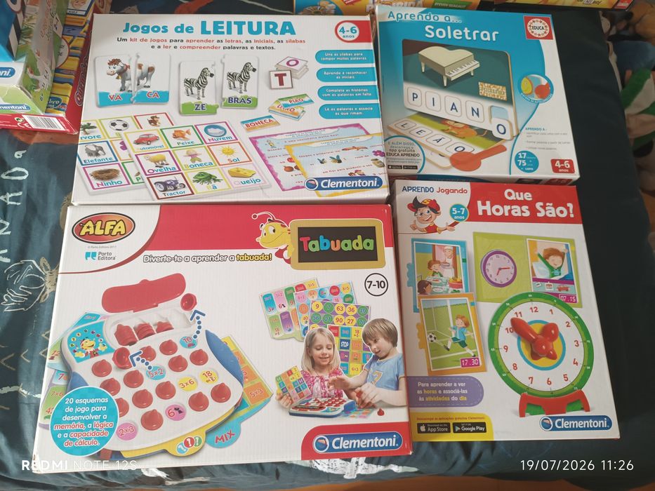 Jogos didáticos, Clementoni e Educa
