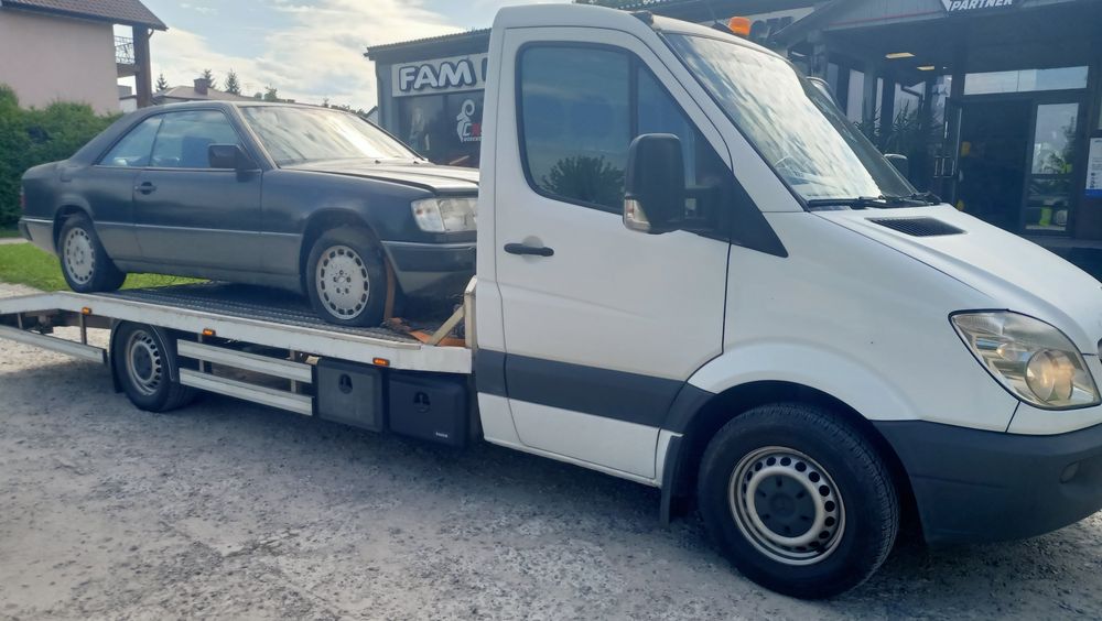 PomocDrogowa AutoLaweta Wynajem Wypożyczalnia BUSÓW 9osób transport