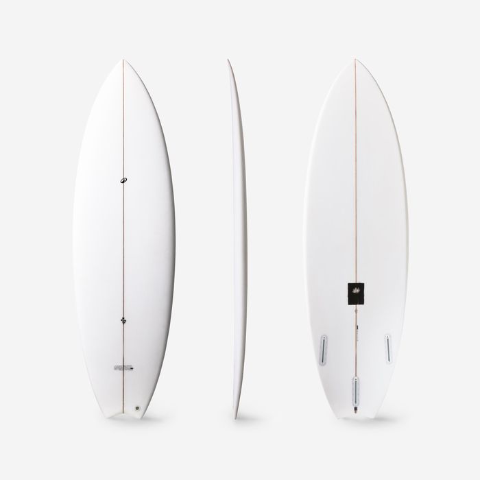 Prancha shortboard 5'8 à 6' - ondas pequenas com caixas Futures sem