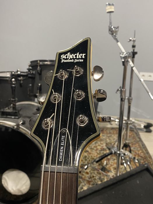 Schecter Damien Elite-6 Crimson Red