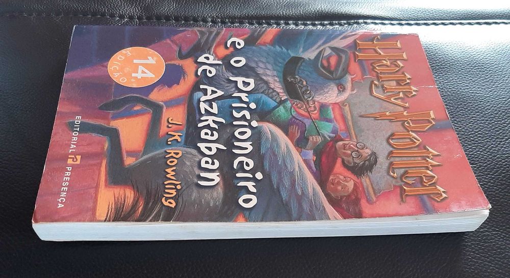 Livro -  Harry Potter e o Prisioneiro de Azkaban - J. K. Rowling - Portes incluídos