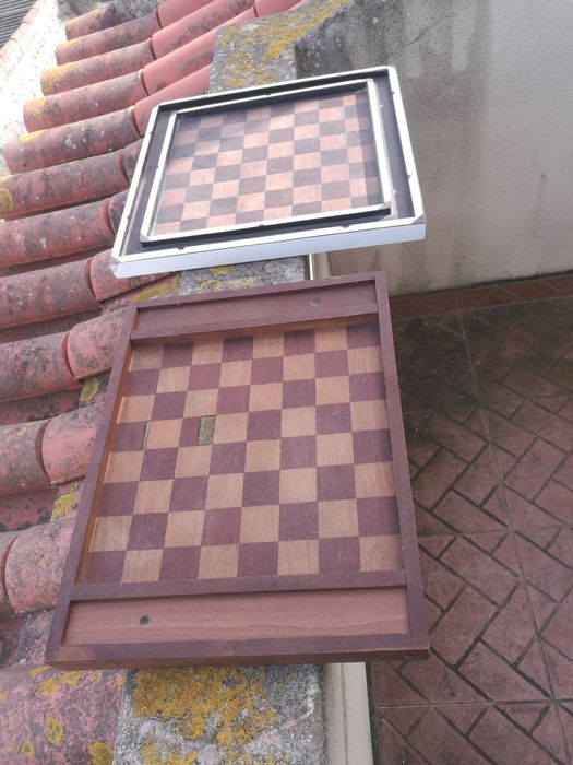 2 Tabuleiros de Xadrez e Damas